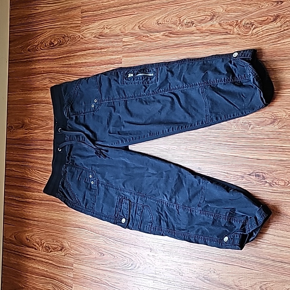 Westport Medium woman's carpenter pants blue